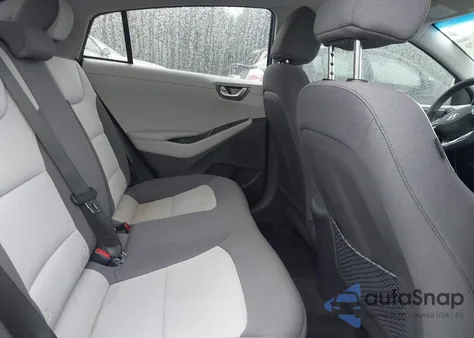 2020 Hyundai Ioniq Hybrid Blue from USA, damaged, VIN KMHC65LC2LU221414